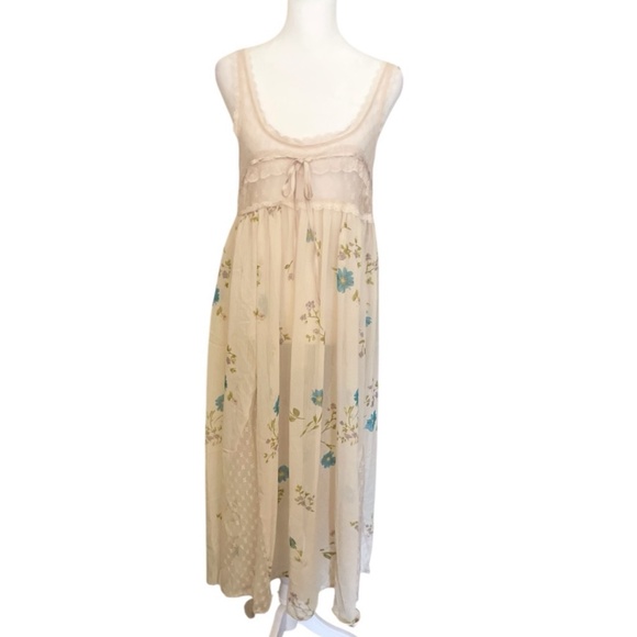 Free People Intimately Making Moves Midi in Tea Combo sz XL $128R EUC - Picture 5 of 9